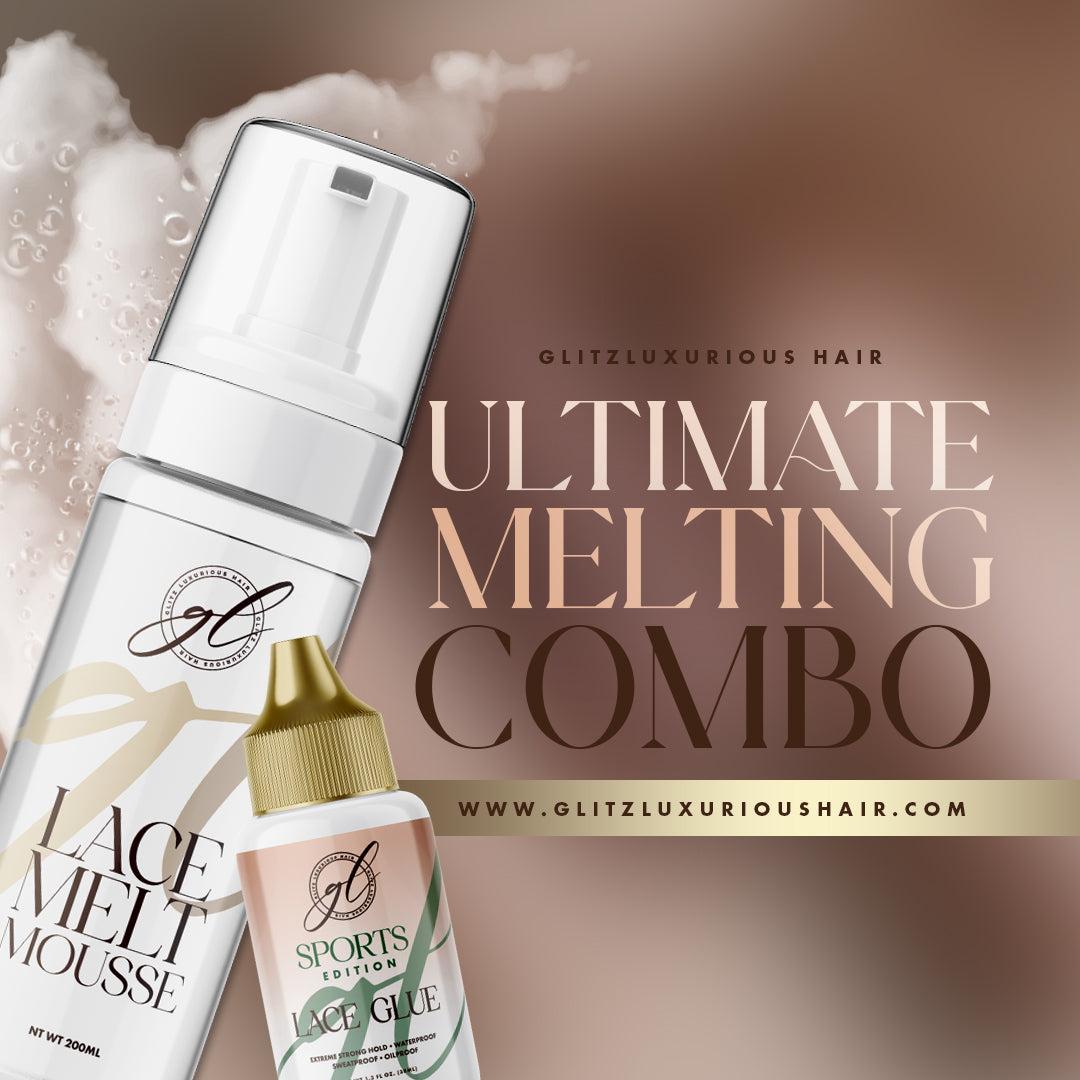 Sports edition Lace Glue + (Your Choice of Melt Mousse or Stay Spray)